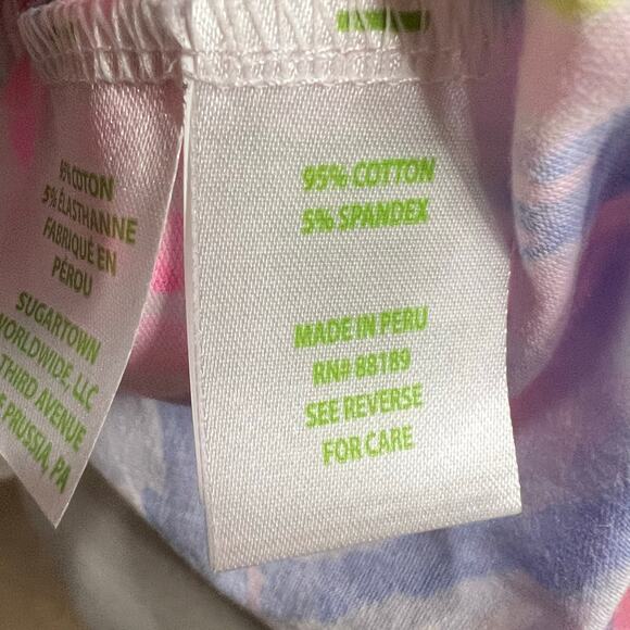 Lilly Pulitzer Jia Tank Top XS Pink It was All A Dream Floral Preppy Resort - Picture 11 of 14